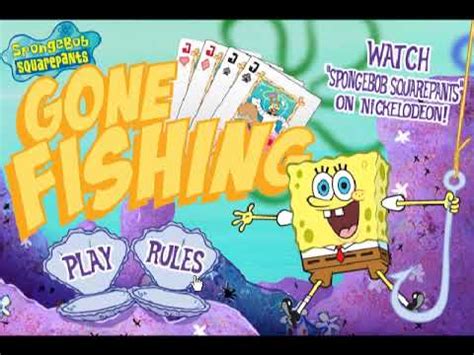 spongebob go fish|2889) SpongeBob SquarePants: Gone Fishing! (Ruffle .